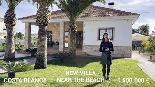 New villa near the beach || 4 bedrooms || 1.500.000€ || Costa Blanca