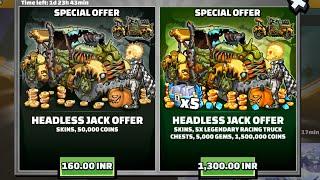 Hill Climb Racing 2 HEADLESS JACK Bundle Purchased