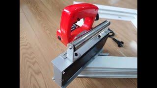 Small Cheap Portable corner cleaning machine for uPVC window and door Making