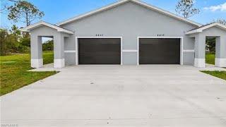 Duplex | New Construction Investment Property | Lehigh Acres Florida New Homes for Sale