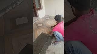 #sanjeev# vlog#sanjeevvlog#how to install carparking tiles#floor tiles