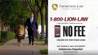 Laredo Personal Injury Lawyers | FREE CONSULT | Thompson Law | 1-800-LION-LAW