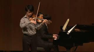 Kevin Zhu performs Brahms' Violin Sonata No. 3 in D minor, Op. 108