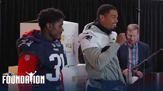 Robert Kraft & Jerod Mayo Surprise Military Moms at Operation Shower | Patriots In The Community