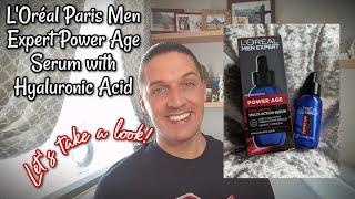 L'Oréal Paris Men Expert Power Age Serum with Hyaluronic Acid