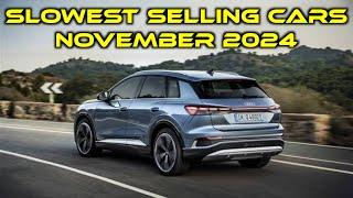 Slowest Selling Cars Right Now | November 2024