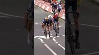 WHAT A MOMENT  Skjelmose BEAT BOTH the World & Olympic champs to win an epic Amstel Gold Race!