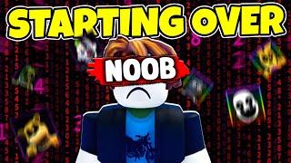 I STARTED OVER AS A NOOB... | NOOB TO PRO (Five Nights TD)