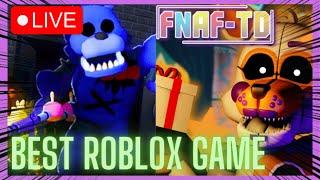 MOST BROKEN UNIT EVER! NEW FNAF TD UPDATE!!! Vtuber Plays FNAF TD ROBLOX