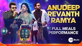 MENTORS OF THE NEXT SINGING YOUTH ICON | SAREGAMAPA Performance | Anudeep Ramya Revanth | Zee Telugu