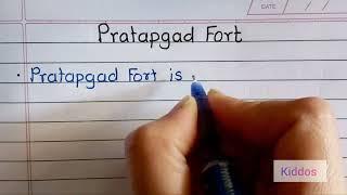 Pratapgad Fort information in English