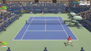 Novak Djokovic VS Casper Ruud | US OPEN | Experimental Mod Tennis Elbow Manager 2 | Gameplay