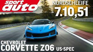 Corvette C8 Z06 | Nordschleife HOT LAP 7.10,51 min | sport auto