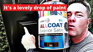 Best Satin paint - Zinsser all coat exterior - QT5 HVLP Spraying