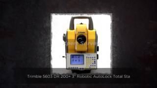 Trimble 5603 DR 200+ 3" Robotic AutoLock Total Station w/ AC