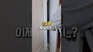 수납 천재가 만든 공간활용 꿀템 #아이디어상품 #공간활용 #살림템 #문뒤수납장