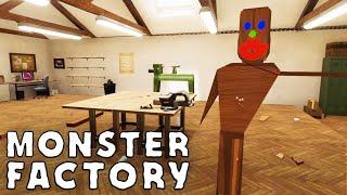 Crafting a monster in Woodworking Simulator | Monster Factory