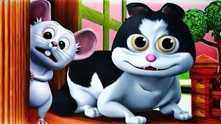 Meow Meow Billi Karti|Meow Meow Song|म्याऊँ म्याऊँ|म्याऊं म्याऊंI Meon Meon poem@Pari kidsPart-10020