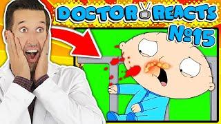 ER Doctor REACTS to Funniest Family Guy Medical Scenes #15