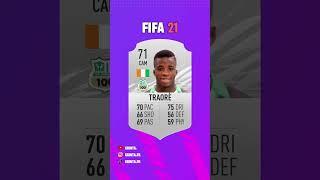 L'évolution FIFA d'Hamed Junior Traorè ! #fifa #ratingyourteams #football #fc24