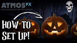 AtmosFX Halloween Digital Decorating - How to Setup!