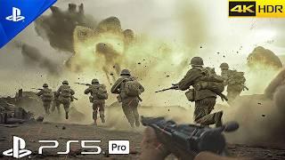 (PS5 PRO) The Battle of El Alamein | Realistic ULTRA Graphics Gameplay [4K 60FPS HDR] Call Of Duty