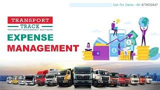 Expenses Management System for Truck, Transport & Logistics Company | TMS | Free Software Demo Hindi