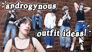 15+ outfit ideas to keep you FED!!!  (androgynous & unisex)