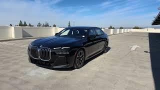 Tour the 2024 750e xDrive in Black Sapphire