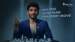 Ready to become a Financial Grandmaster? Ft. D Gukesh x RBL Bank