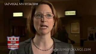 Darcy Burner Interviewed by Sum of Change at Netroots Nation 2010