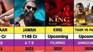 Shahrukh Khan movies list hit or flop  .. Shahrukh khan upcoming List Movie #king