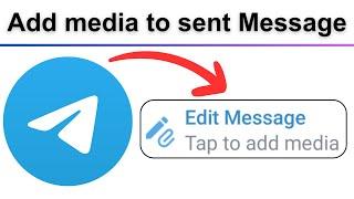 Add media to sent text message