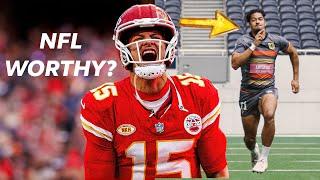 Can some of the greatest athletes in rugby make it in the NFL | Crossover Combine