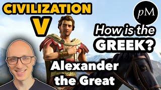 Alexander the Great's Greek: Civilization V. How is his pronunciation?