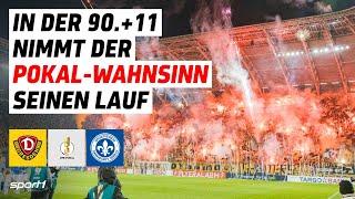 Dynamo Dresden - SV Darmstadt 98 | DFB-Pokal 2. Runde | Tore und Highlights