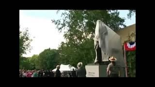 Unveiling Ceremony of Standing Lincoln | Saint Gaudens National Historic Site (short)