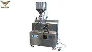 Lab Use Ultrasonic Clear Plastic Tube Filling and Sealing Machine with Capacity 10 tubes per minute