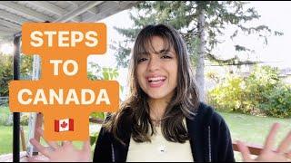 STEPS TO CANADA  !!