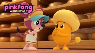 Cheesy Chaos | Pinkfong Wonderstar | Animation & Cartoon For Kids | Pinkfong Hogi