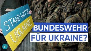 Debatte um Friedenstruppen: Deutsche Soldaten in die Ukraine?