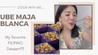 FILIPINO  Foodie: Ube Maja Blanca (My Favorite Dessert)