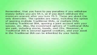 What is A Traditional IRA?