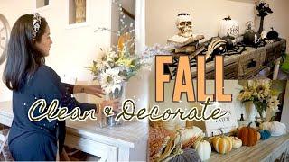 CLEAN & DECORATE WITH ME | FALL DECOR 2020 | XoJuliana