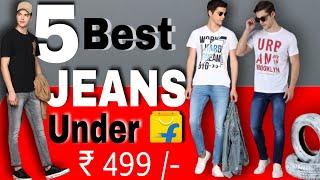 TOP 5 BEST JEANSON FLIPKART FOR MEN/BOYS UNDER 500 ₹ /- ONLY | Best Deals | 2022 |