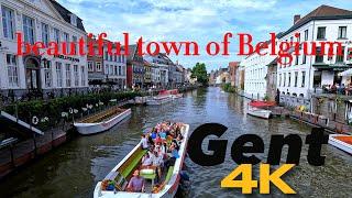 The Beautiful Town Of Belgium, Gent, In This 4k Virtual Tour!