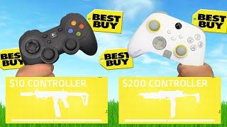 I Won Warzone on $10 vs $200 Best Buy Controllers