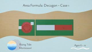 Area Formula: Decagon - Case 1