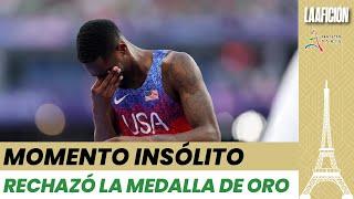 No quiso compartir la gloria deportiva, rechazó la medalla de oro por un último intento