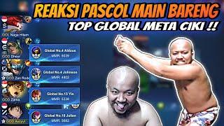 Akhirnya Main Bareng Ketua Pascol Lagi !! Top Global Meta Ciki Ft Pascol Part 2 !!